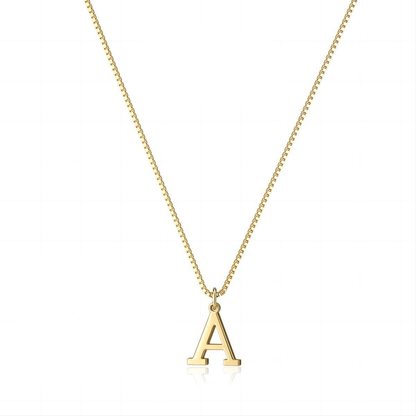 initial necklace, personalized jewelry, gift for her, 14k gold necklace, custom necklace
