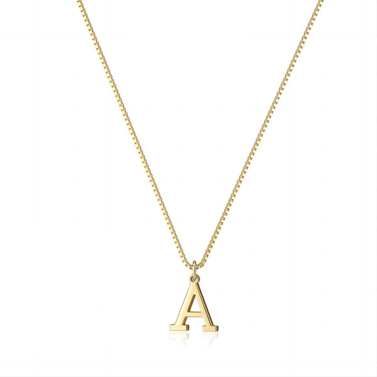 initial necklace, personalized jewelry, gift for her, 14k gold necklace, custom necklace
